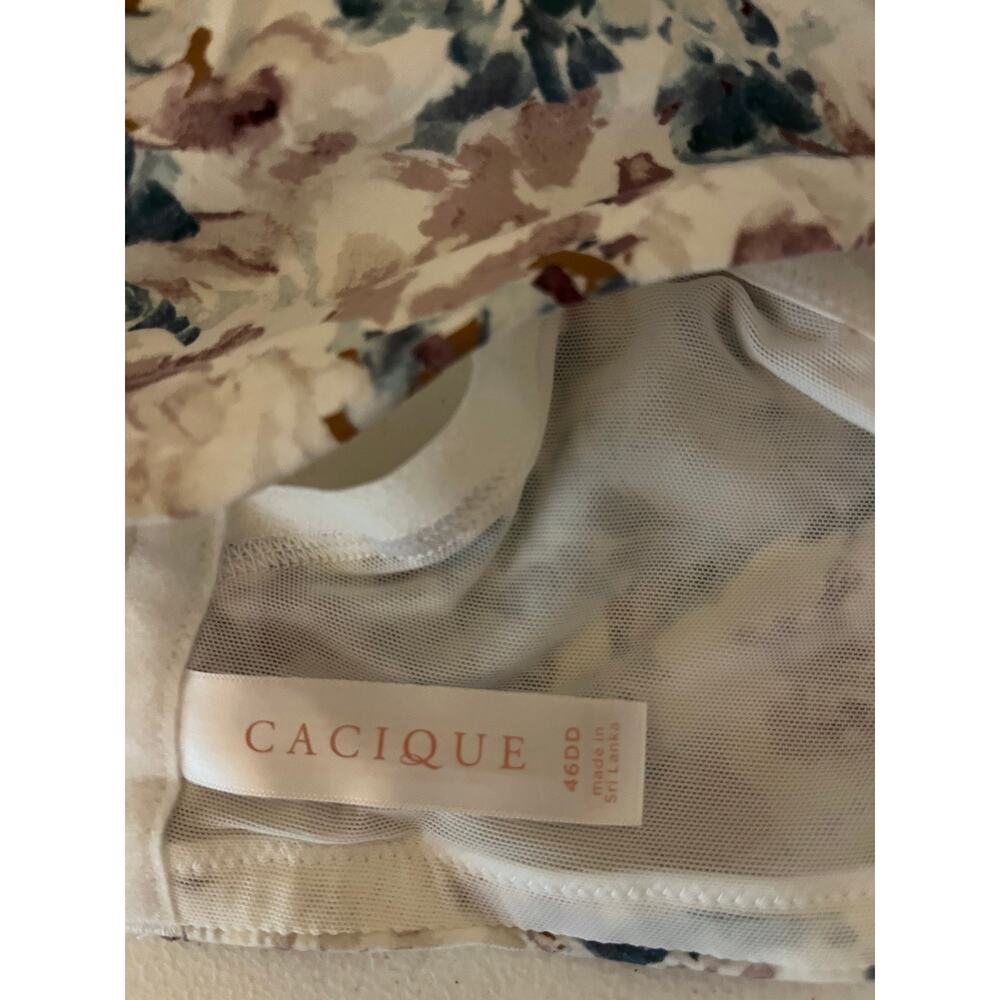 Cacique Lightly Lined Full Coverage Multi Colored… - image 6